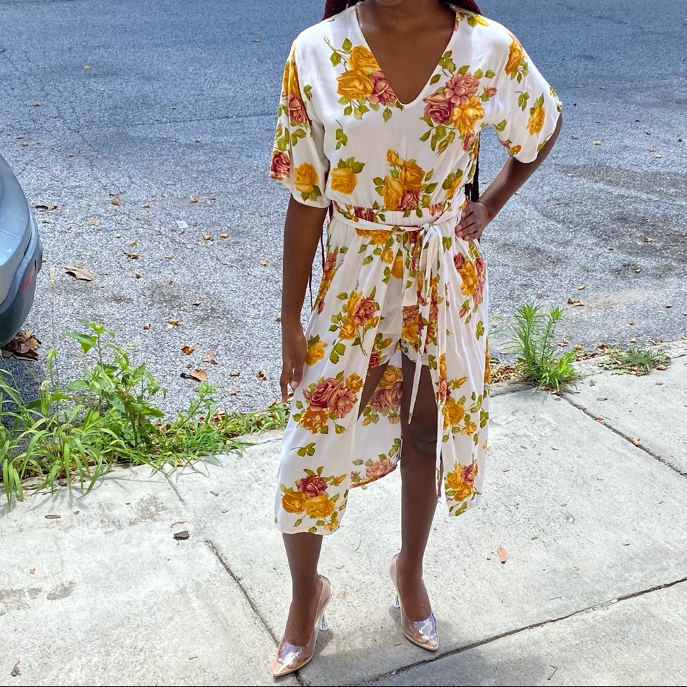 Love by Chesley floral skort dress